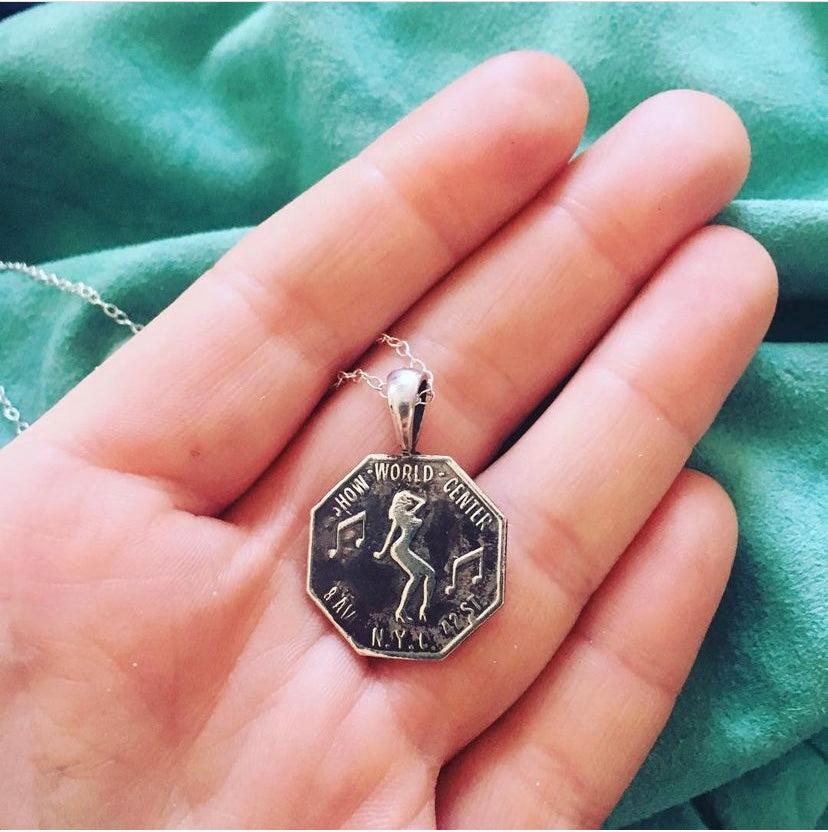Sterling Silver Show World Center Pendant