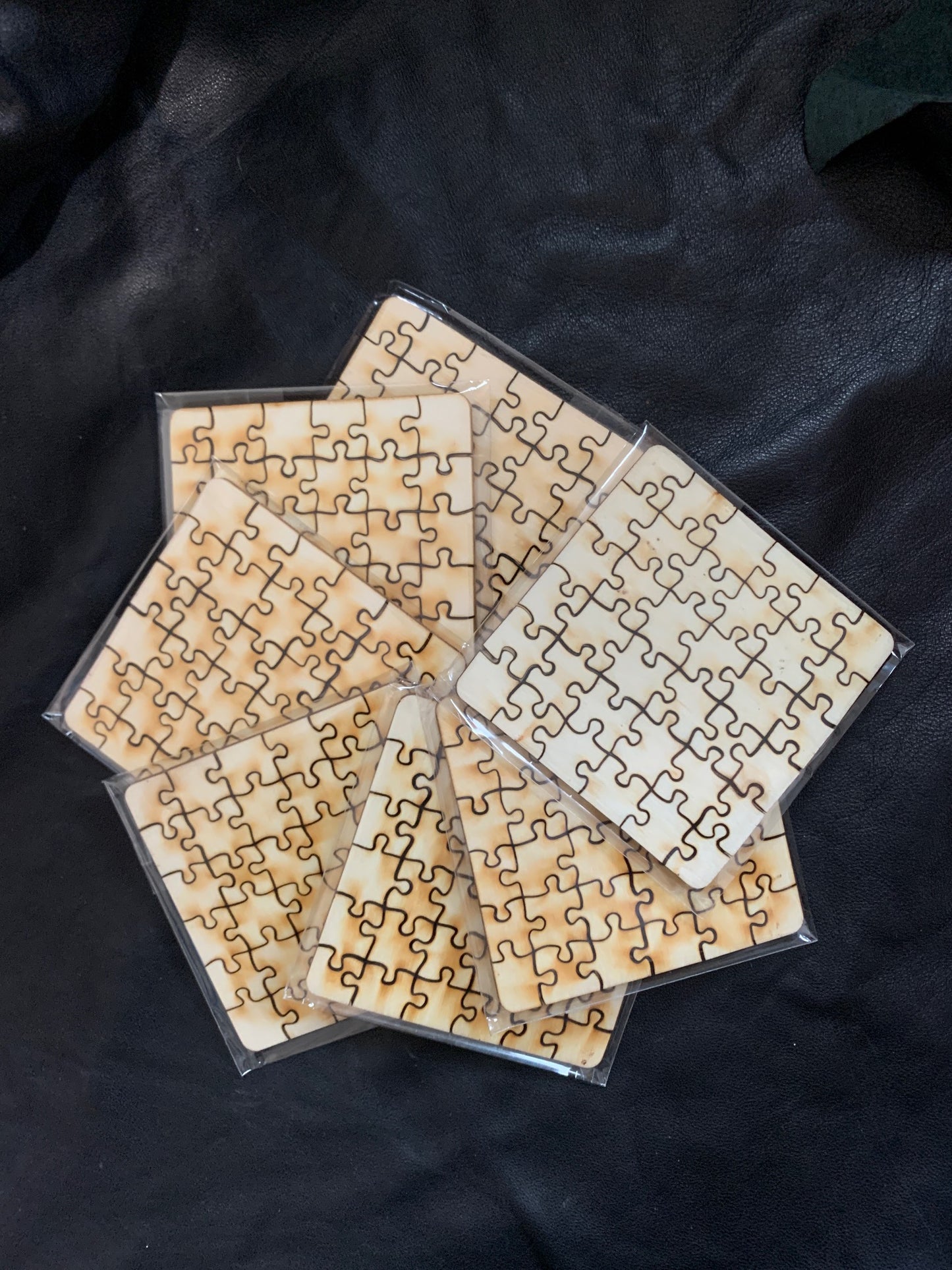 Paint your own wood puzzle