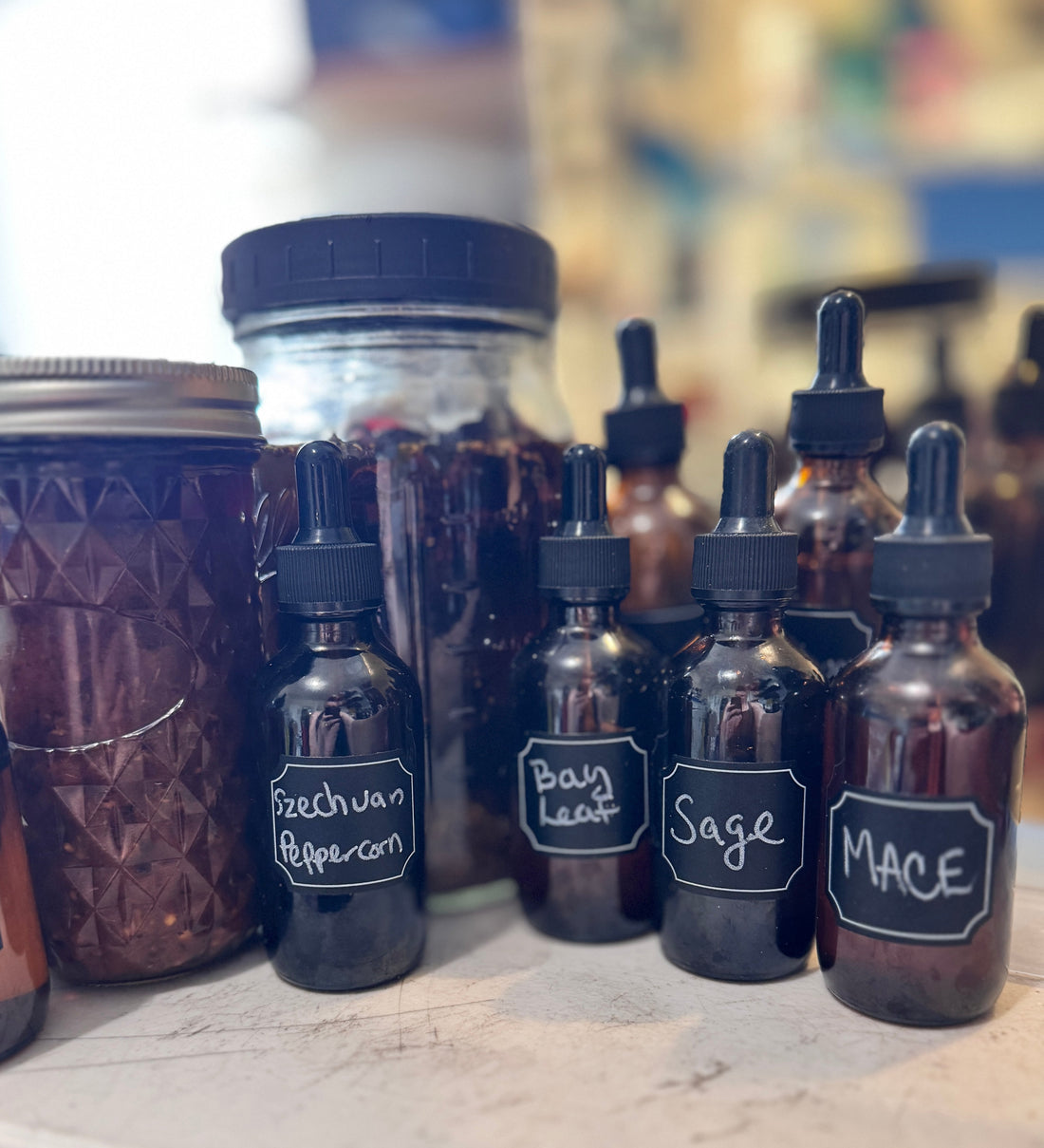 6/14/25 - 4pm - 6pm Workshop: Upgrade Your Cocktail Game: Make Your Own Flavor Infusions, Bitters, Extracts, and Tinctures