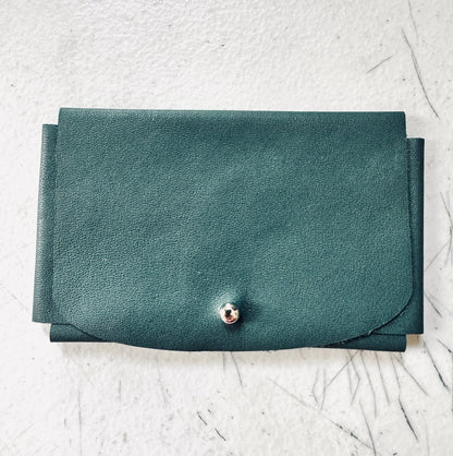 Laser Cut Upcycled Leather Wallets